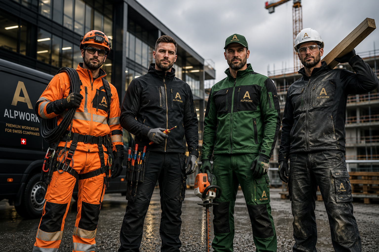 ALPWORK Workwear für Schweizer Unternehmen